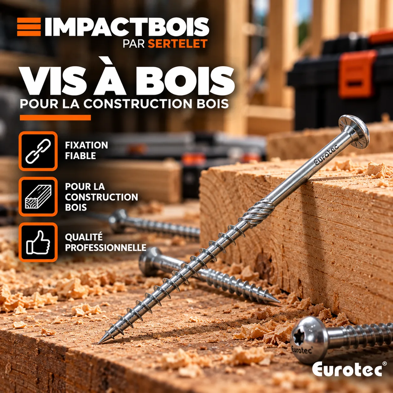 Paneltwistec AG tête bombée revêtement spécial